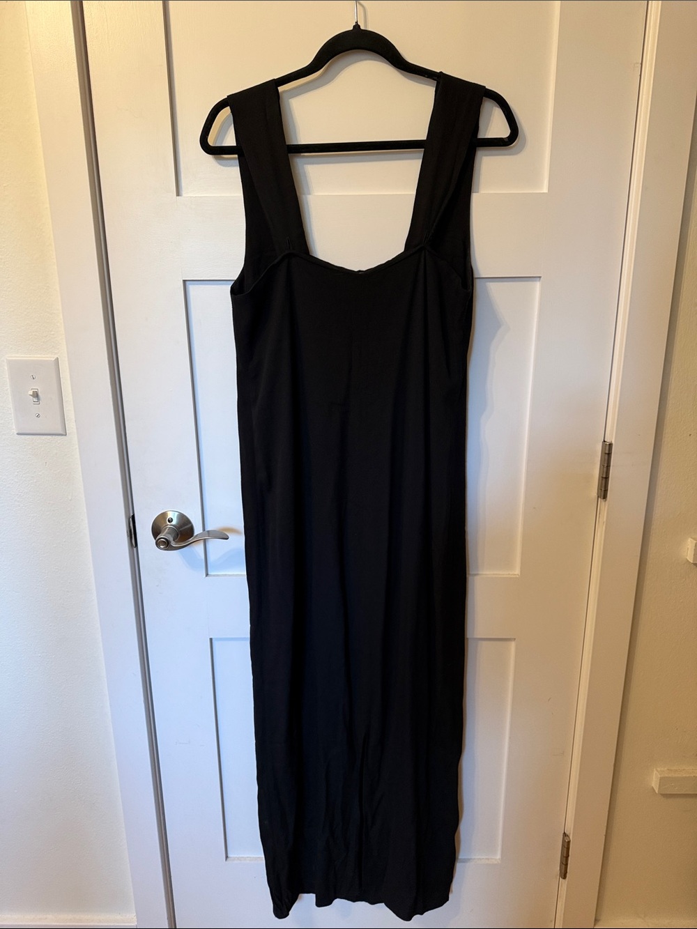 Reformation Vea Dress in Black Size 8 - Picture 8 of 9